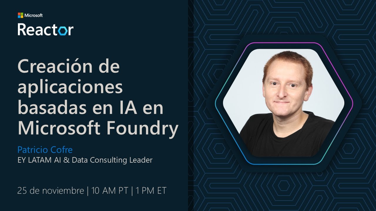 Creaci&oacute;n de aplicaciones basadas en IA en Microsoft Foundry