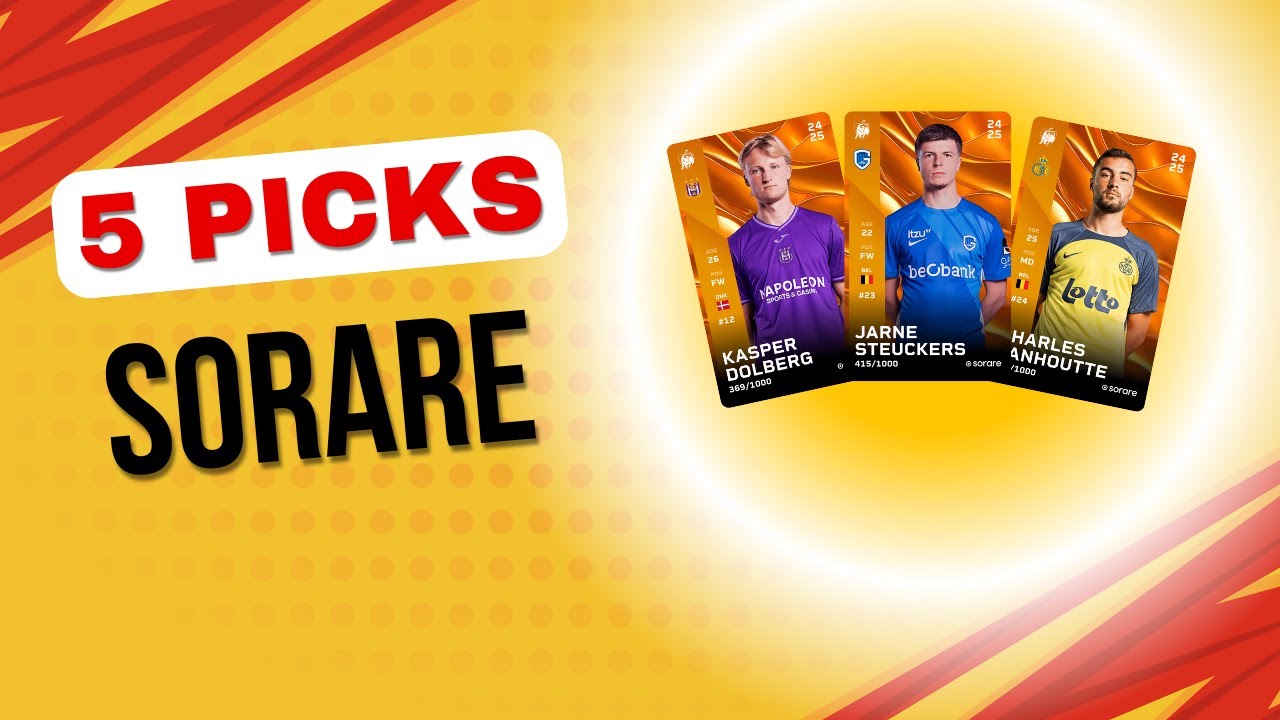 5 UNDERVALUED JPL PLAYERS ON SORARE