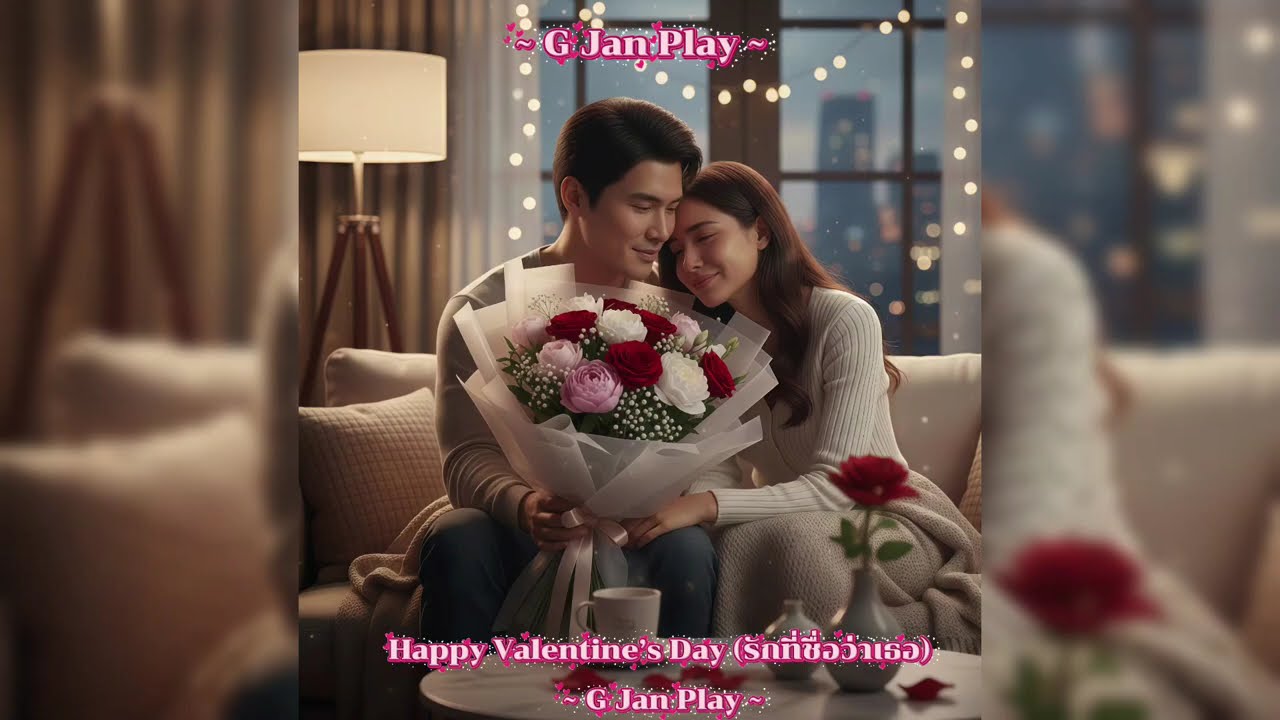 Happy Valentine’s Day (รักที่ชื่อว่าเธอ) - G Jan Play  [ OFFICIAL Lyric Video ]