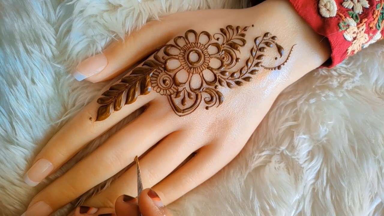 Most Beautiful stylish Mehndi Design|simple mehndi Design back hand|mehndi design|Mehendi ka Design