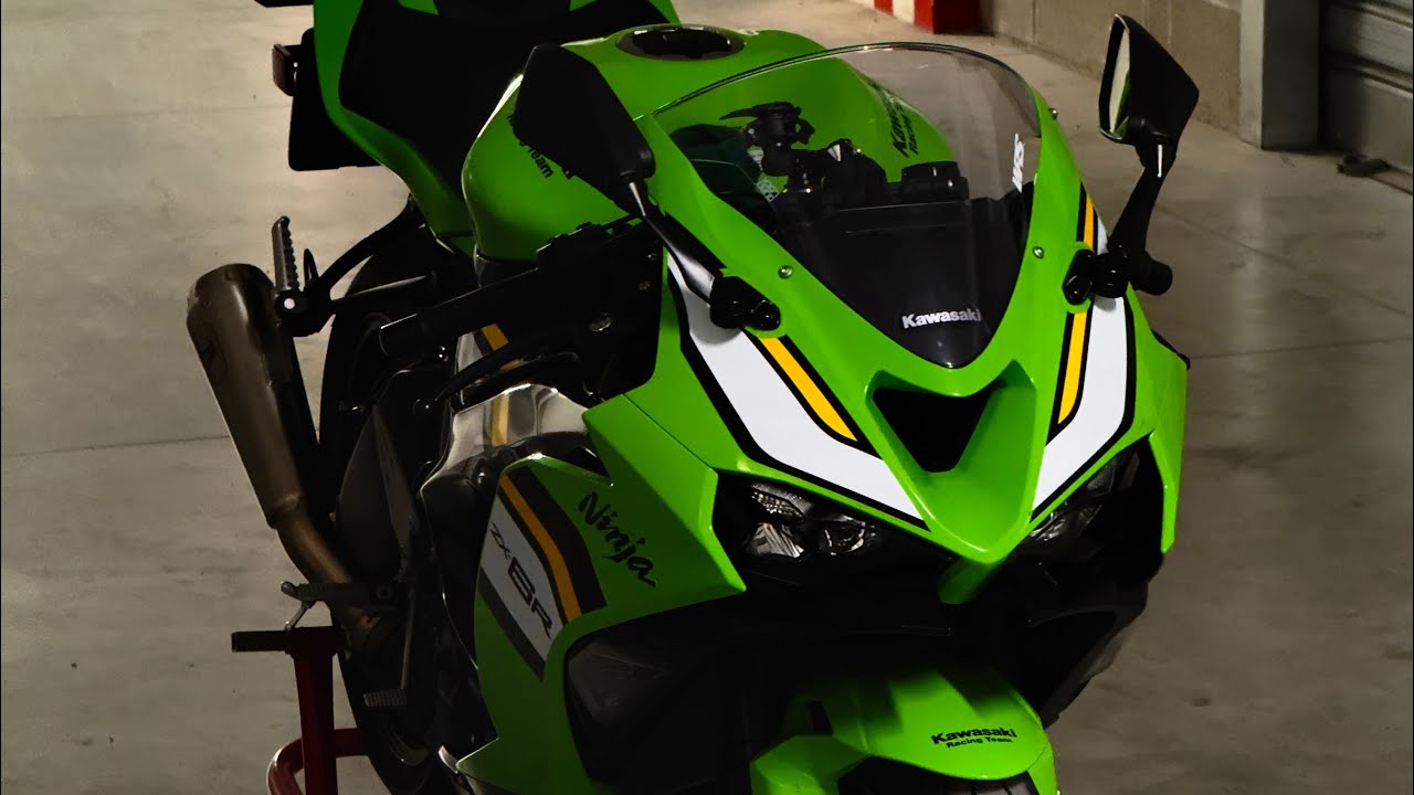 KAWASAKI ZX6R 2025 CHILL RIDE PURE SOUND