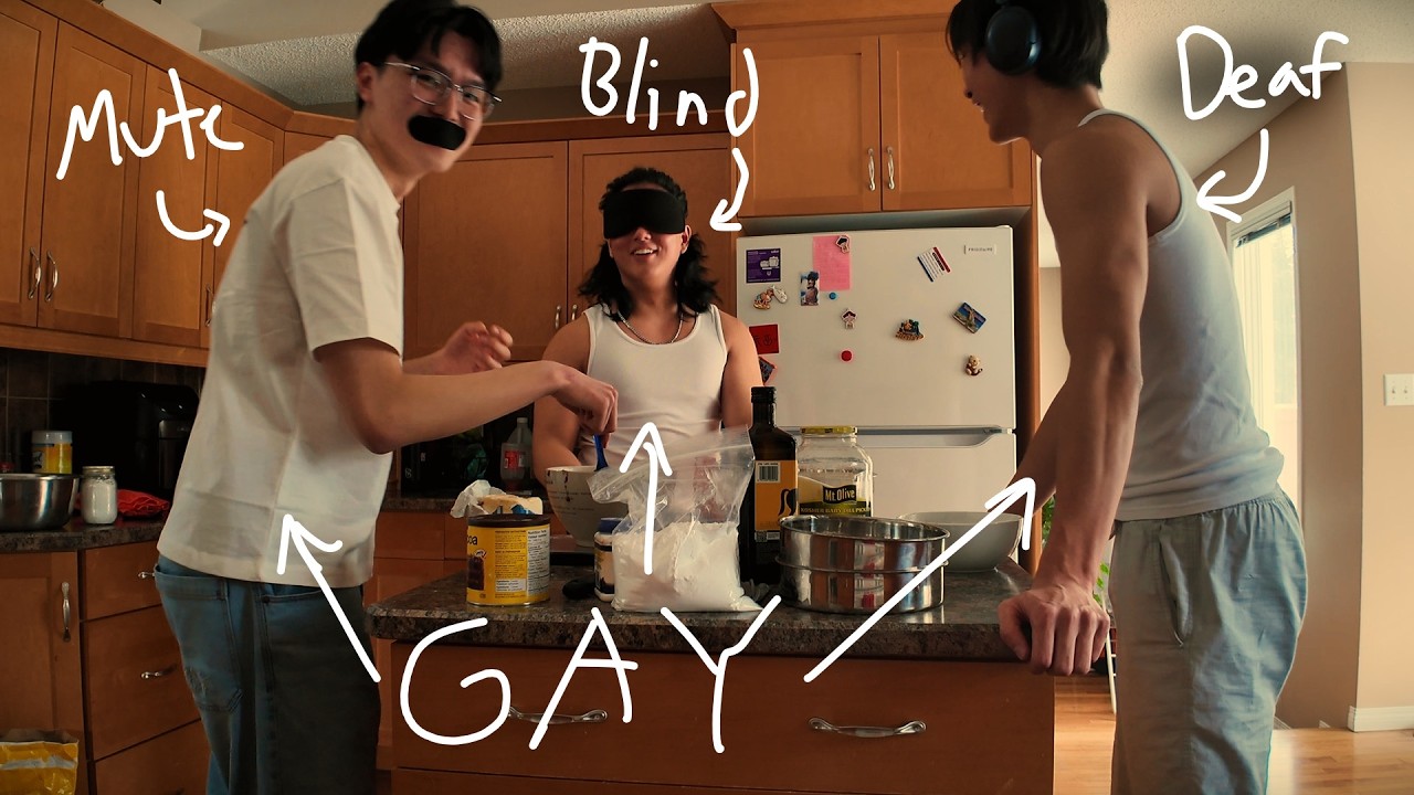 blind, deaf, mute and GAY baking challenge highlights
