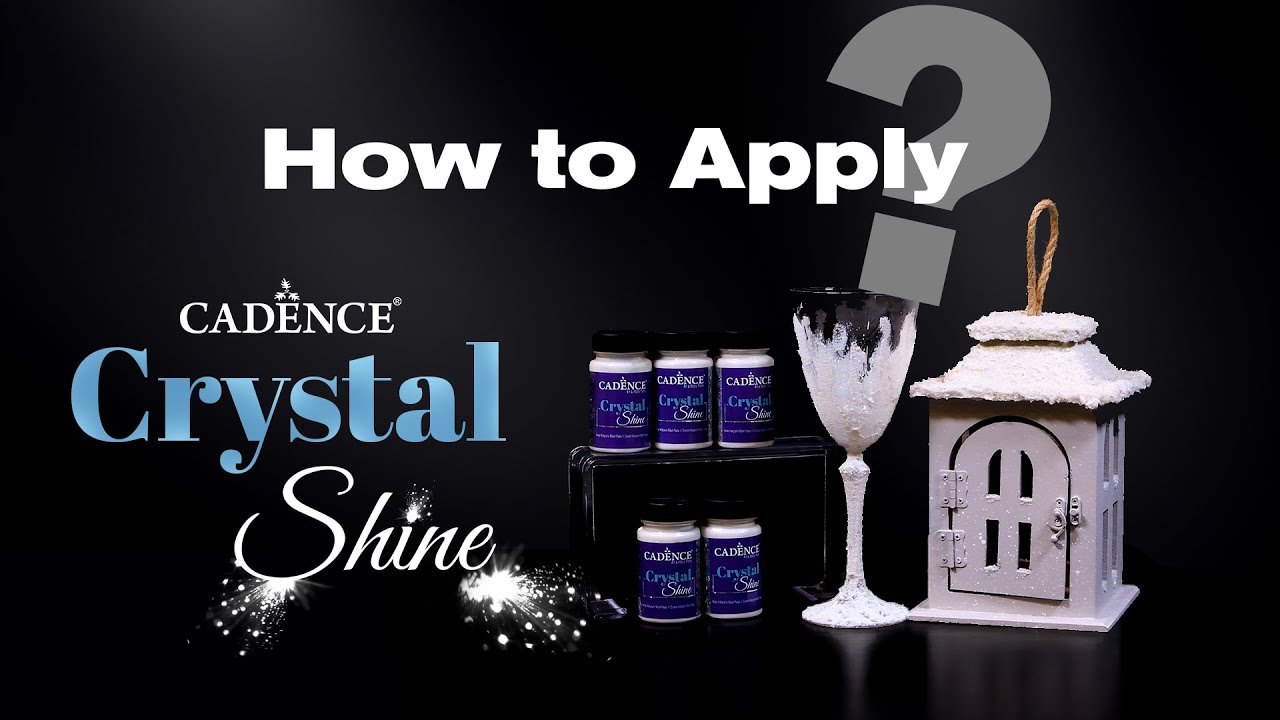 How to Apply Crystal Shine / Crystal Hologram Relief Paste?