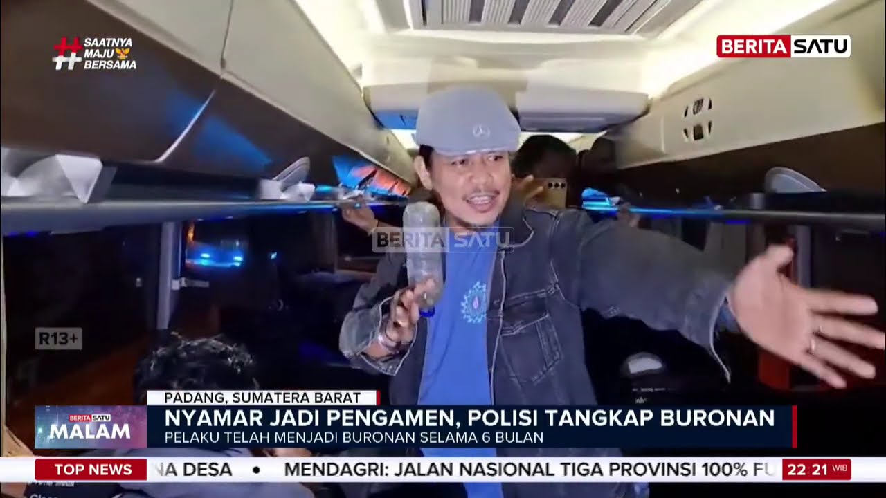 Nyamar Jadi Pengamen, Polisi Bekuk Buronan Tawuran Maut di Bus #beritasatu