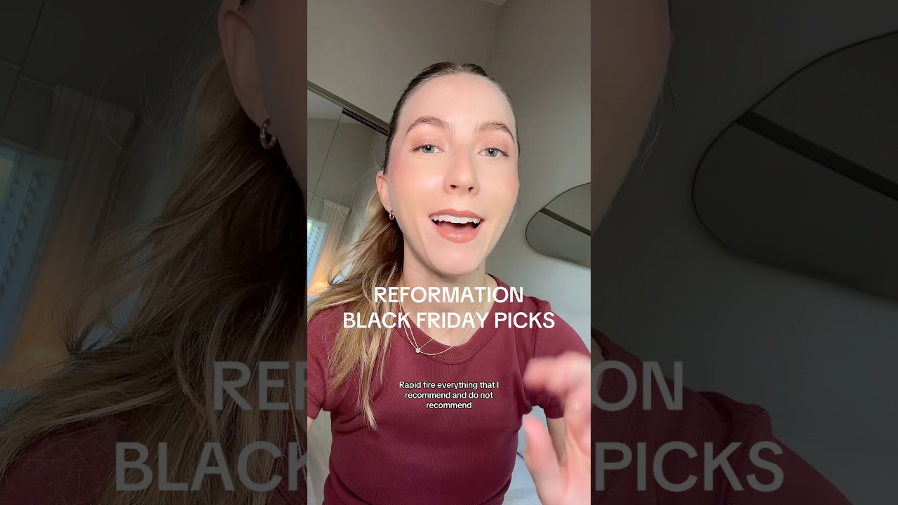 Мои рекомендации по распродаже Reformation Black Friday 🤍 | Капсульный гардероб | Осенне-зимняя к...