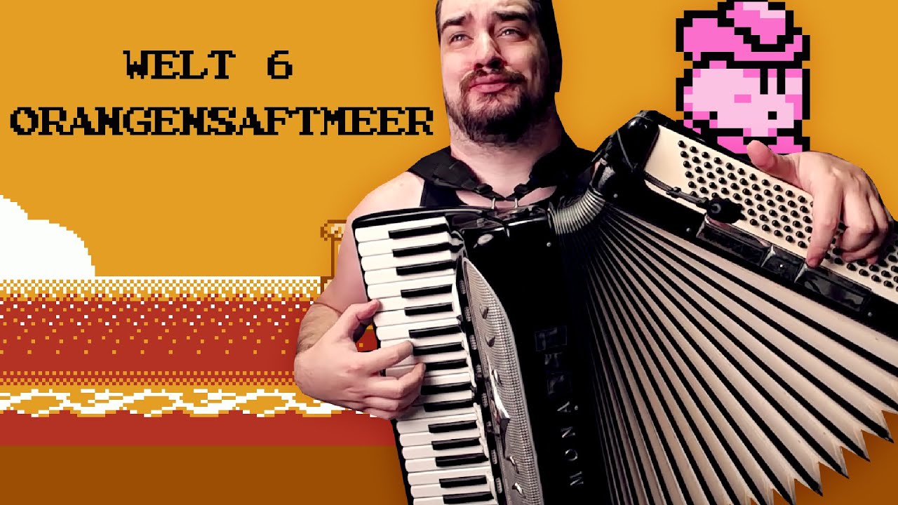 Orange Ocean accordion cover - Kirby's Adventure