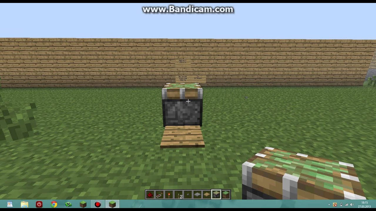 Redstone f&uuml;r Anf&auml;nger