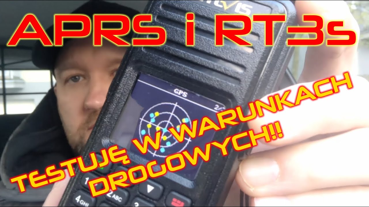 APRS i RT3s - kr&oacute;tki test lokalizacji APRS w radiu ręcznym z opengd77
