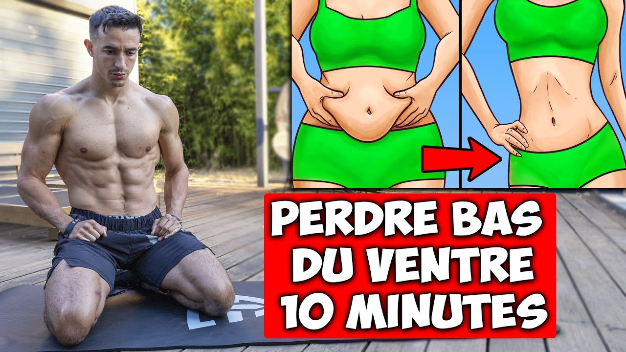 PERDRE BAS DU VENTRE 10 MEILLEURS EXERCICES !