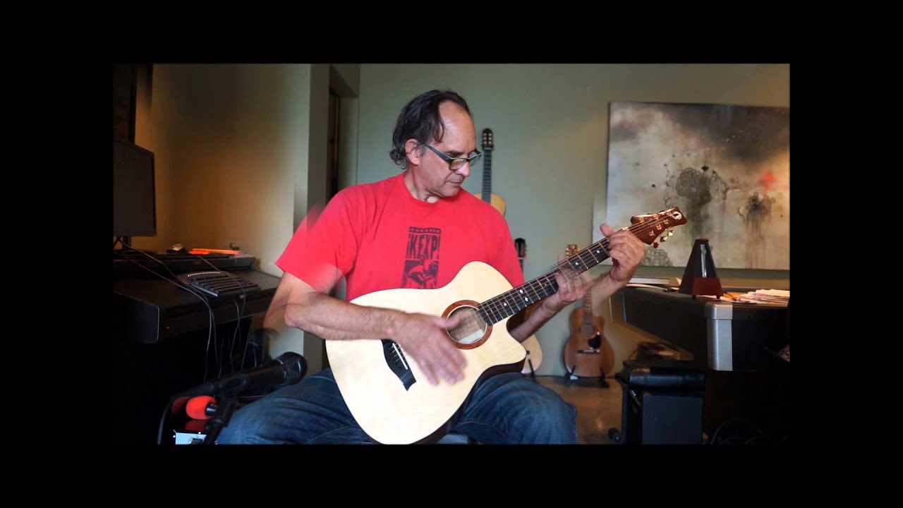 Gore style falcate braced steel string