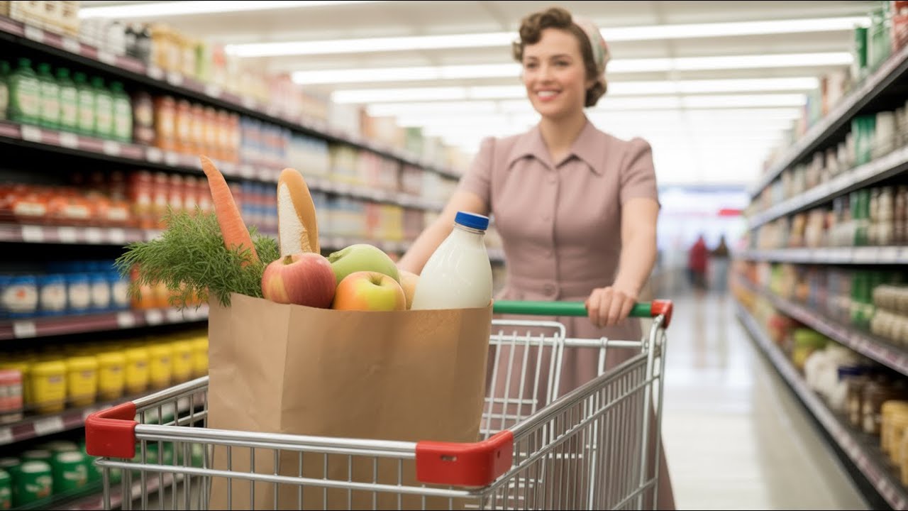 The Weekly Trip Everyone Looked Forward To: Grocery Shopping in 1950s America