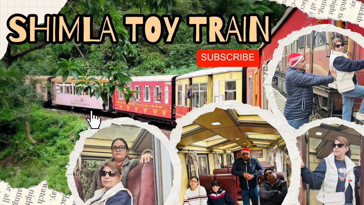 Shimla Toy Train Night Journey | Hill Railways Vlog | 