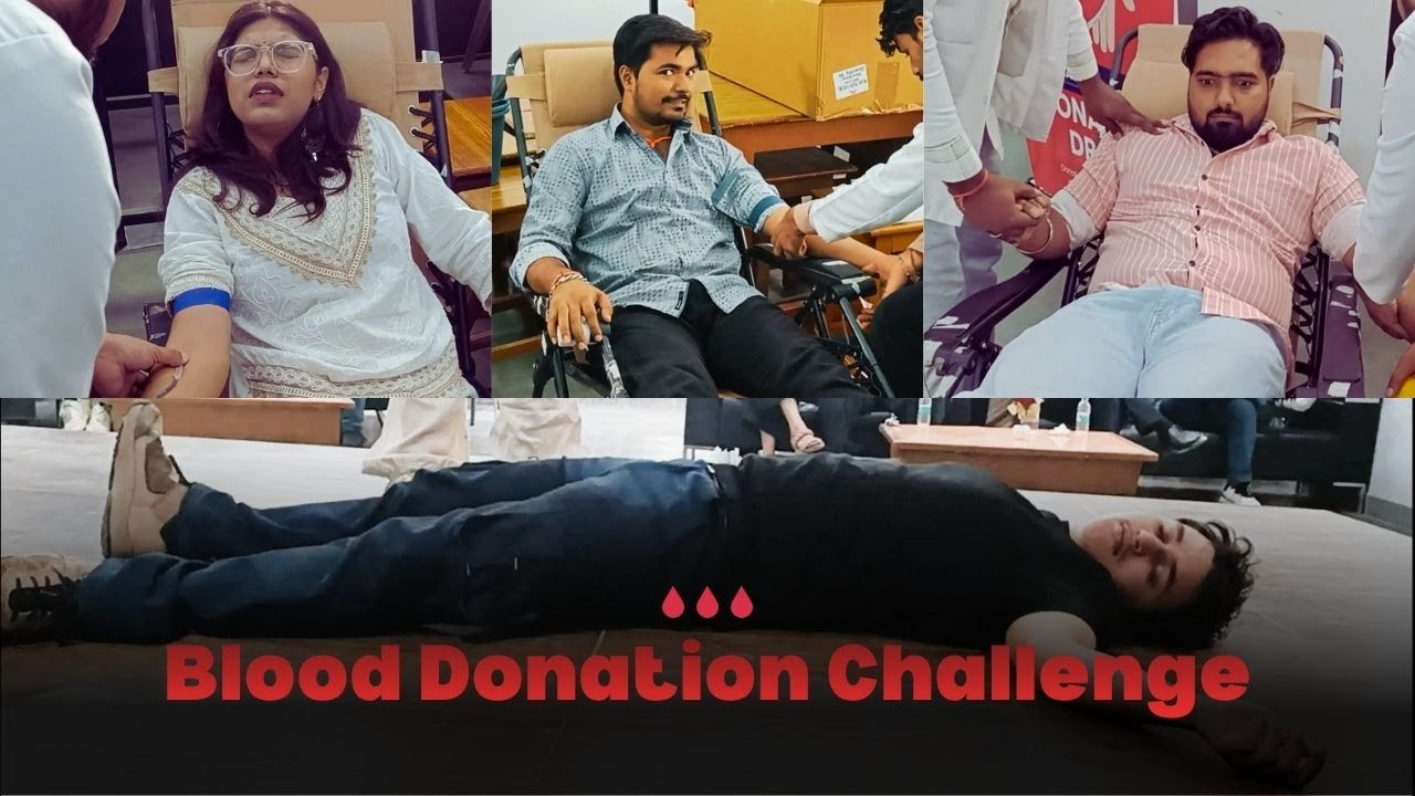 I Almost Passed Out?! 🩸 (Blood Donation Challenge) | Vlog 41