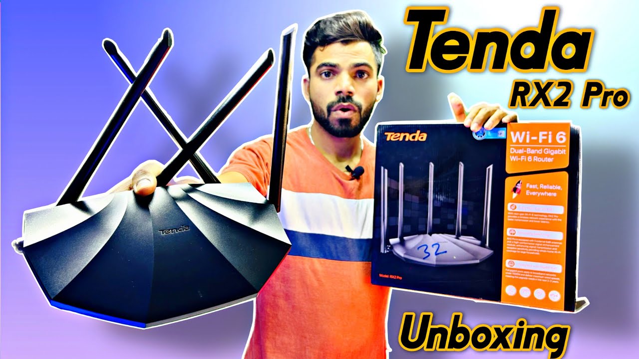 Tenda RX2 Pro Router Unboxing | Best 5G Rauter In 2023  #tenda #router #tendarouter