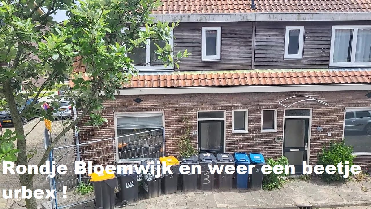 Rondje Bloemwijk en weer een beetje urbex