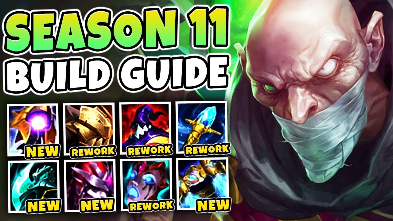 EVERY POSSIBLE BUILD FOR SINGED IN SEASON 11! (Learn what's BEST) - League of Legends