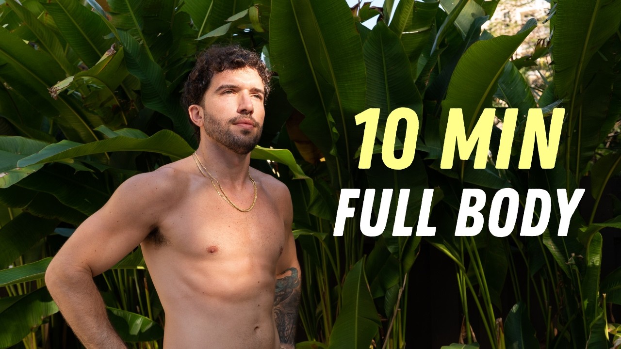 10 minute full-body workout for men