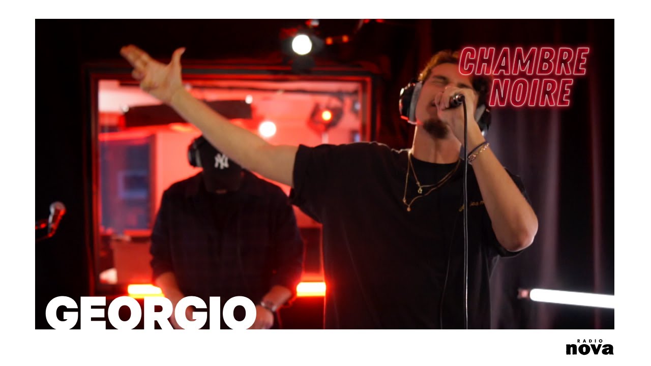 Georgio en live chez Radio Nova | Chambre noire