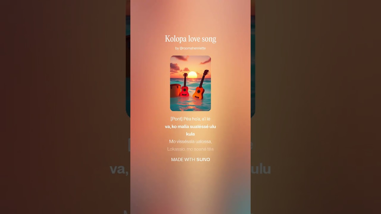 Kolopa love song