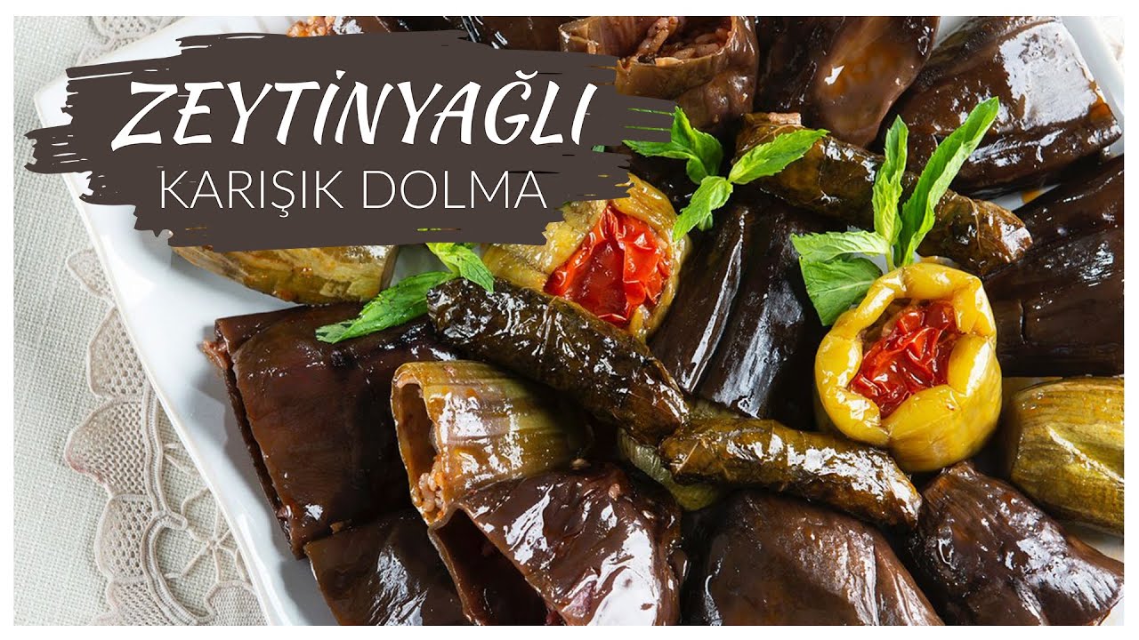 Zeytinyağlı Karışık Dolma | Nadya Şener