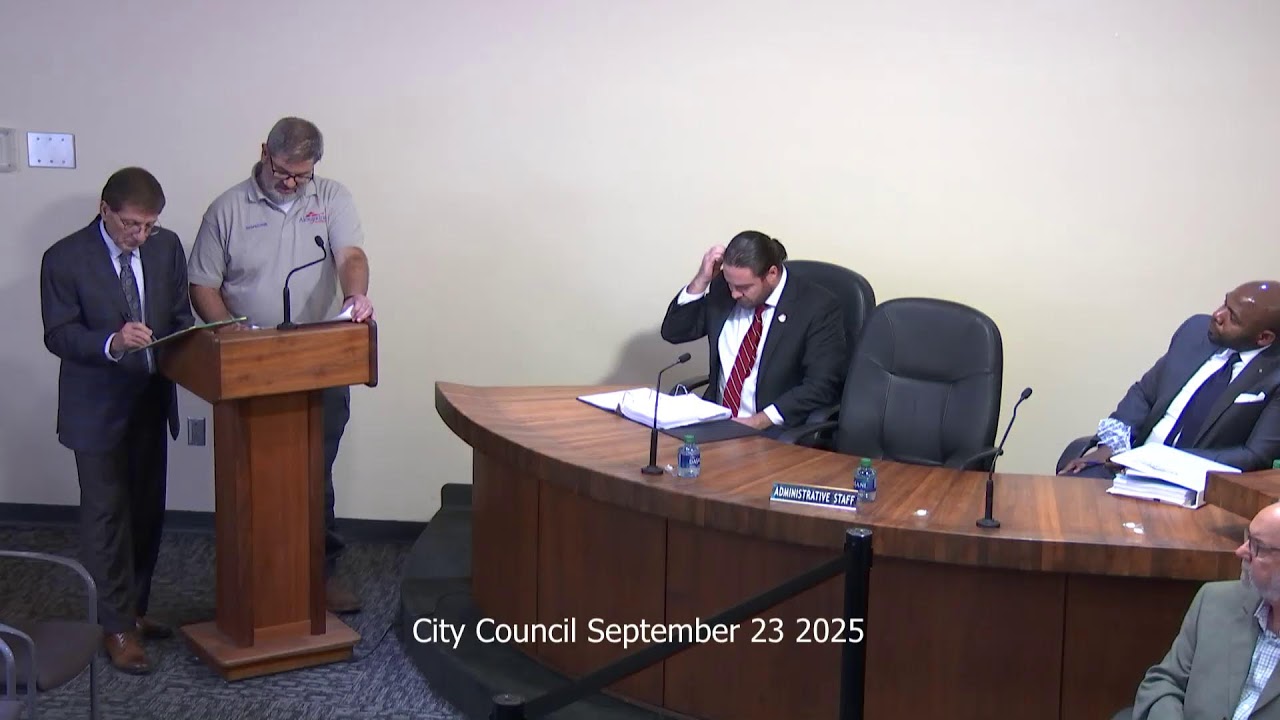 City Council September 23, 2025