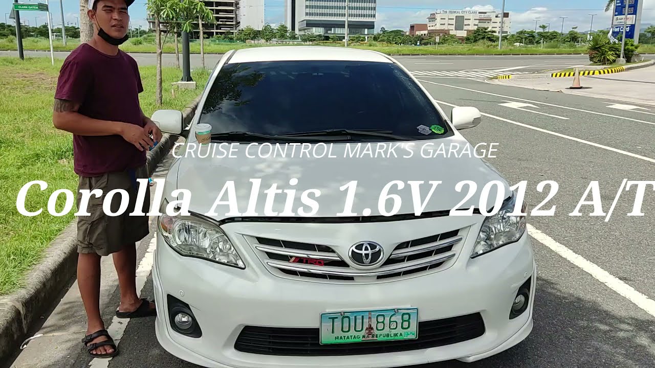 Corolla Altis 1 6V 2012 A/T Philippines Cruise Control Activated