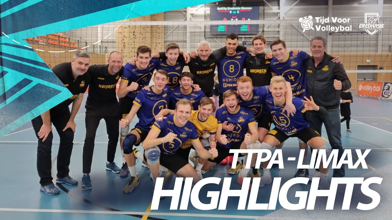ZAKELIJKE OVERWINNING VAN LIMAX IN EDE 🔝 | Highlights TTPA - Limax | BetCity Eredivisie 23/24