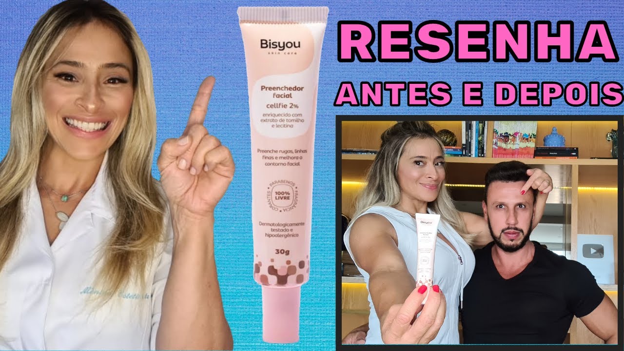 BISYOU PREENCHEDOR FACIAL! RESENHA COM ANTES E DEPOIS!