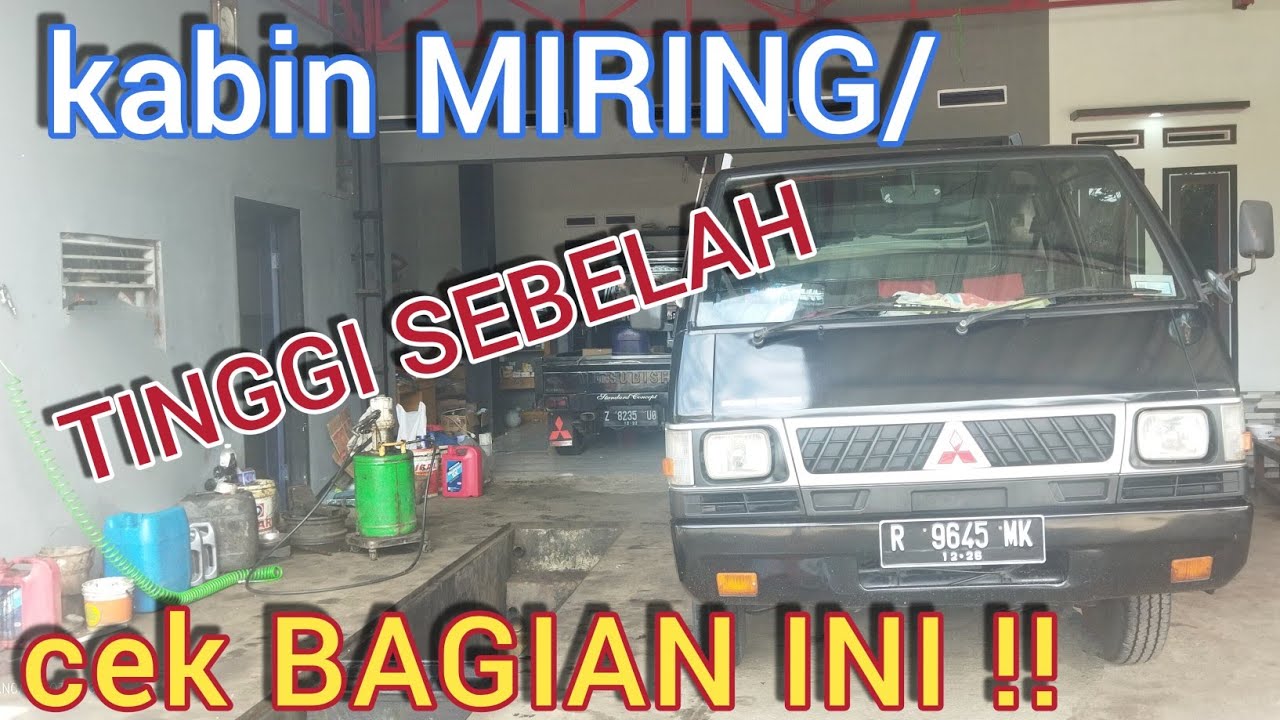 Causes of the L300 car body/cabin being SLIP/HIGH ON ONE SIDE and how to OVERCOME IT!!