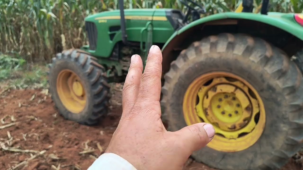 JOHN DEERE COM GRADE 14 DISCO/ QUANTO TEMPO GASTEI EM 9 HECTARES??