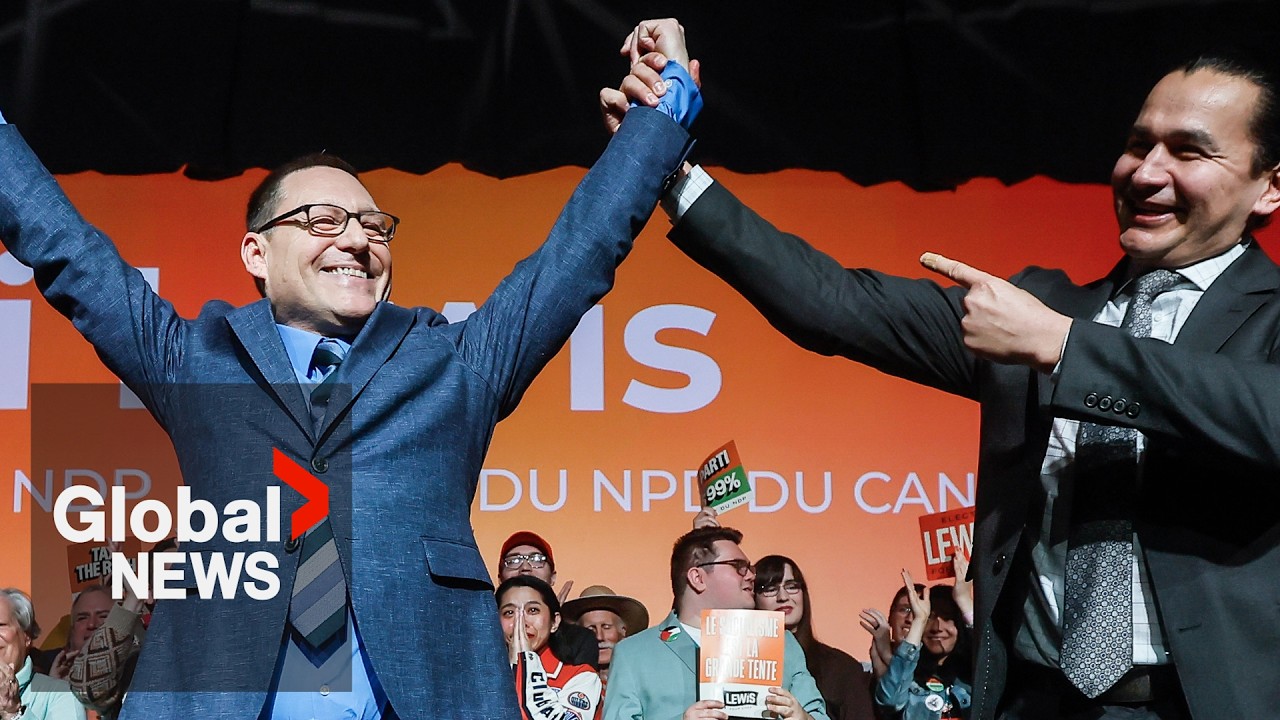 Avi Lewis wins federal NDP leadership, takes swipe at Carney: &ldquo;No regulations on AI and pipelines&rdquo;