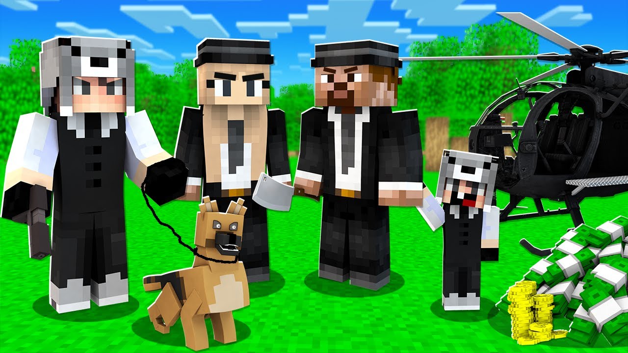 AİLECEK MAFYA OLDUK 😱 - Minecraft