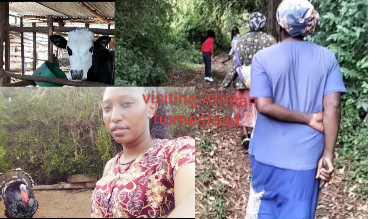visiting African village Homestead .kenyan village vlogs