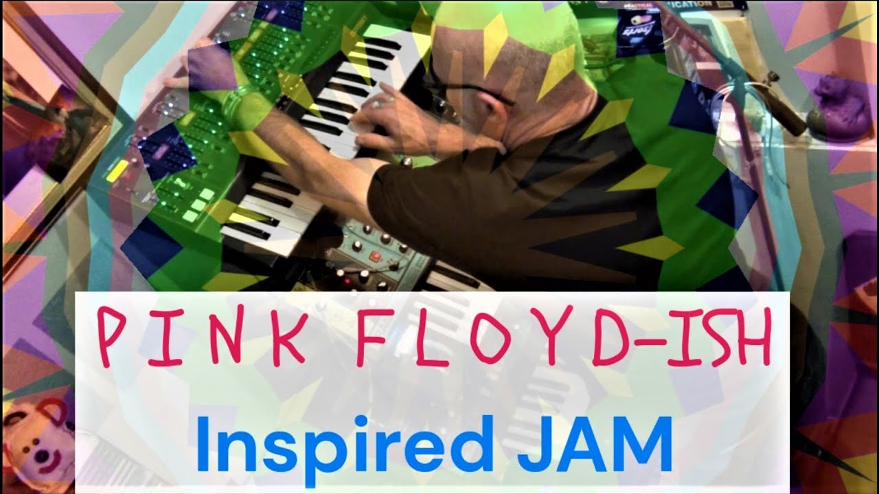 Pink Floyd-ish Tangerine Dream inspired ambient jam Moog Grandmother Behringer Odyssey B'Monopoly