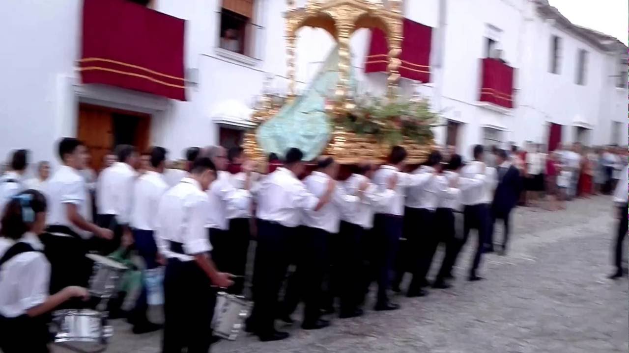 Virgen de los angeles 8 de septiembre grazalema.- 2016