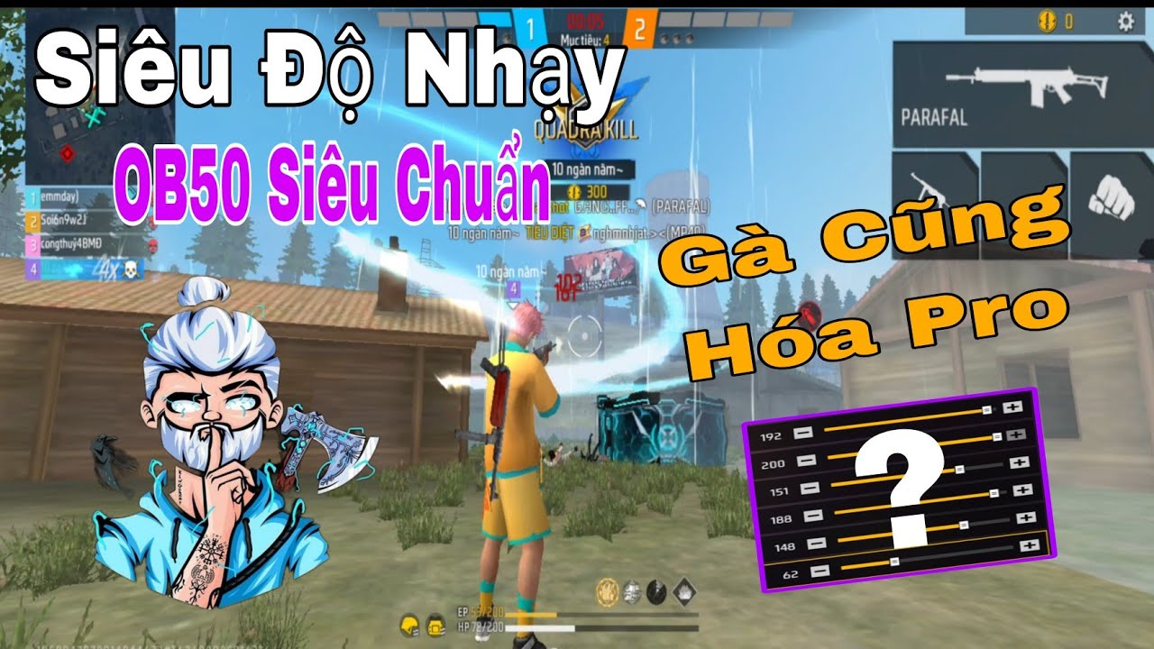 Độ Nhạy OB50 Mới Nhất  Oppo, Vivo, Samsung, Xiaomi, Iphone, Realme,.. | Thắng 2k