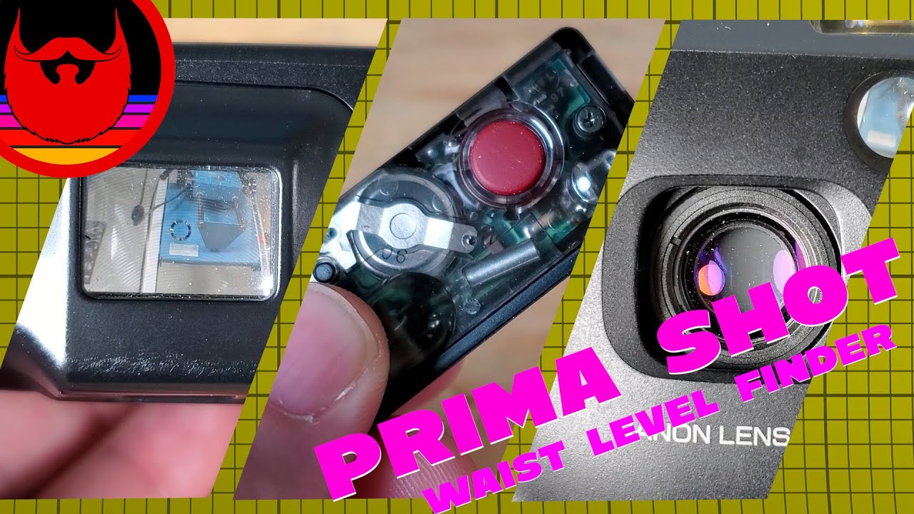Waist Level Finder on a P&S?! Yashica T4 Killer? Canon Prima Shot / Sure Shot Ace / Autoboy Prisma