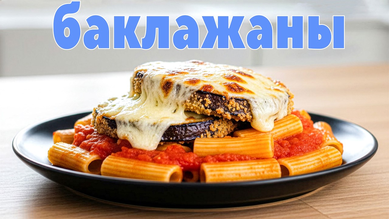 БАКЛАЖАНЫ ПАРМИДЖАНО с ригатони: Пошаговый рецепт