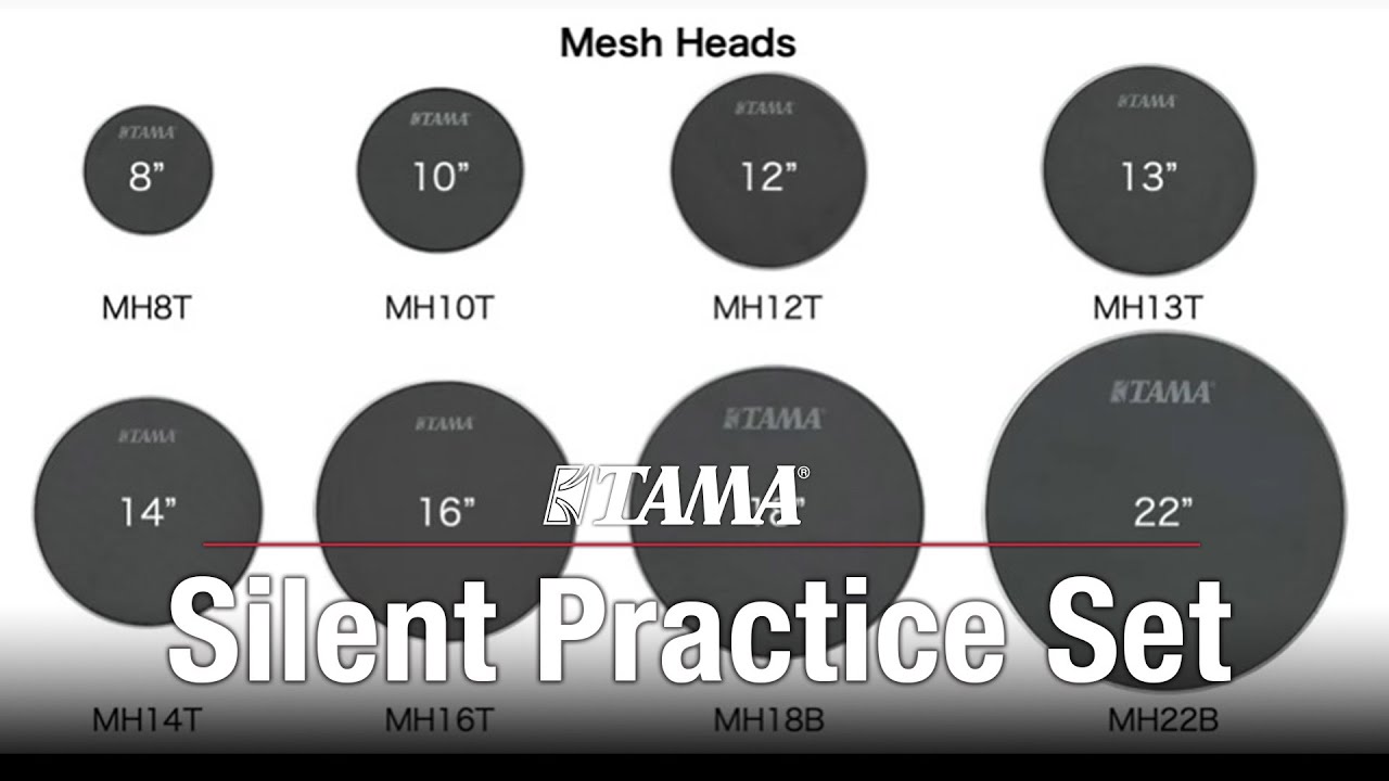 TAMA Silent Practice Set.