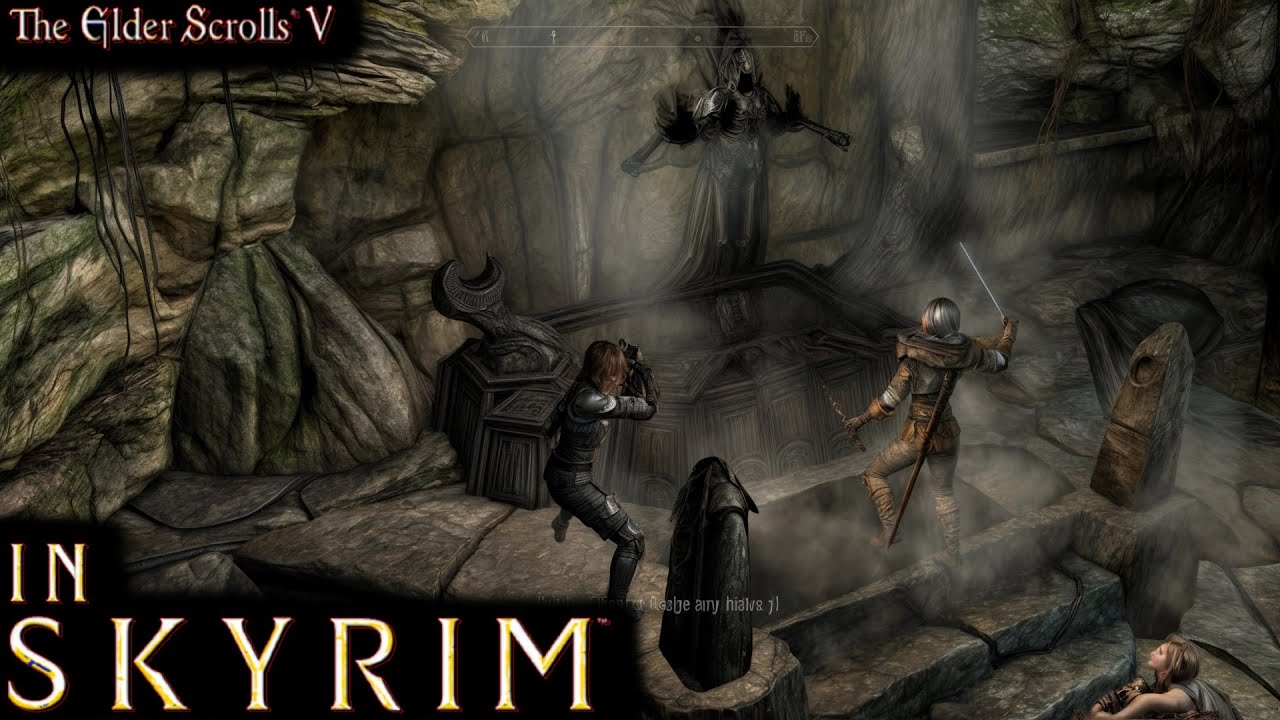 Olette in Skyrim 978 Hammet Dungeon - Gloomfall