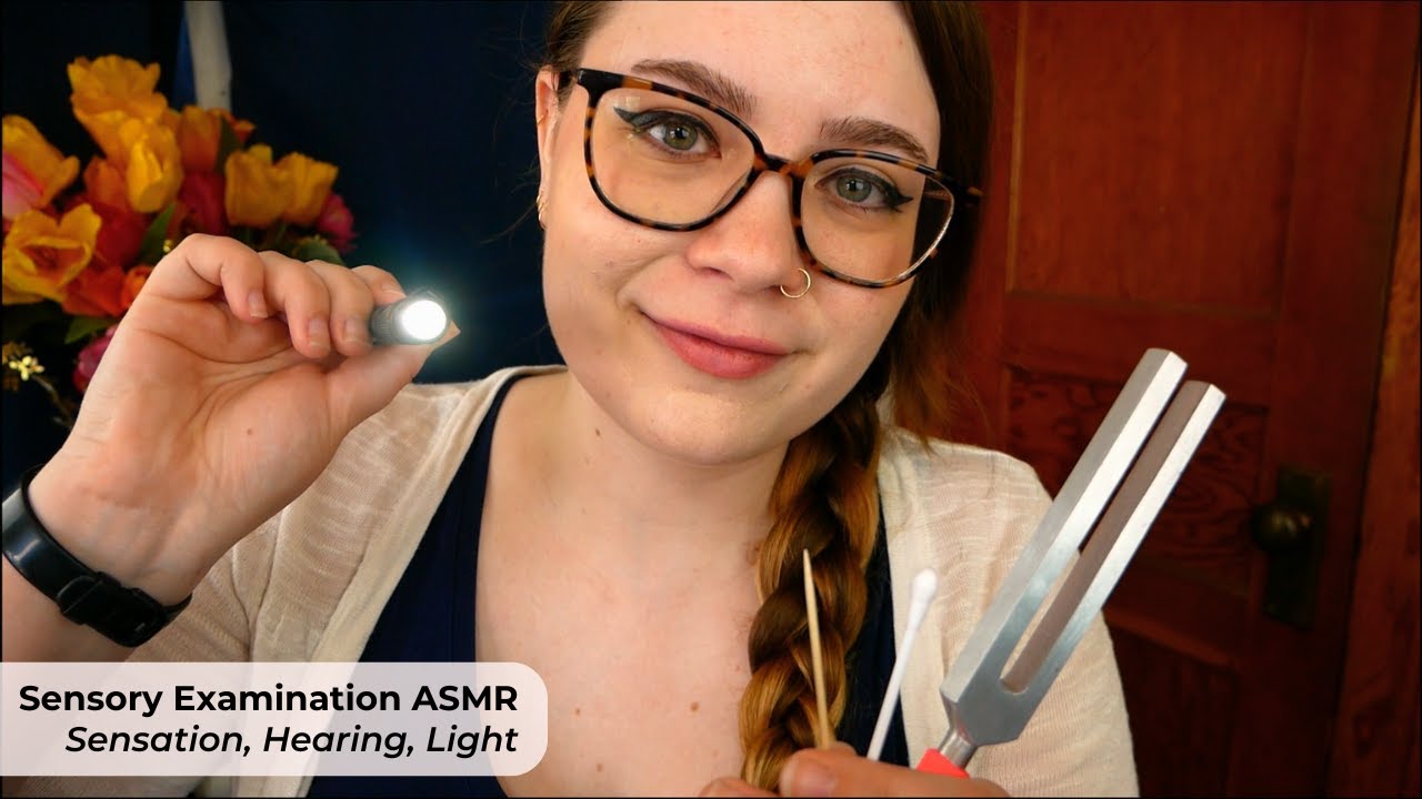 HSP Exam for Highly Sensitive People (Touch Testing, Hearing Tests, Light) 🩺 Medical ASMR Roleplay