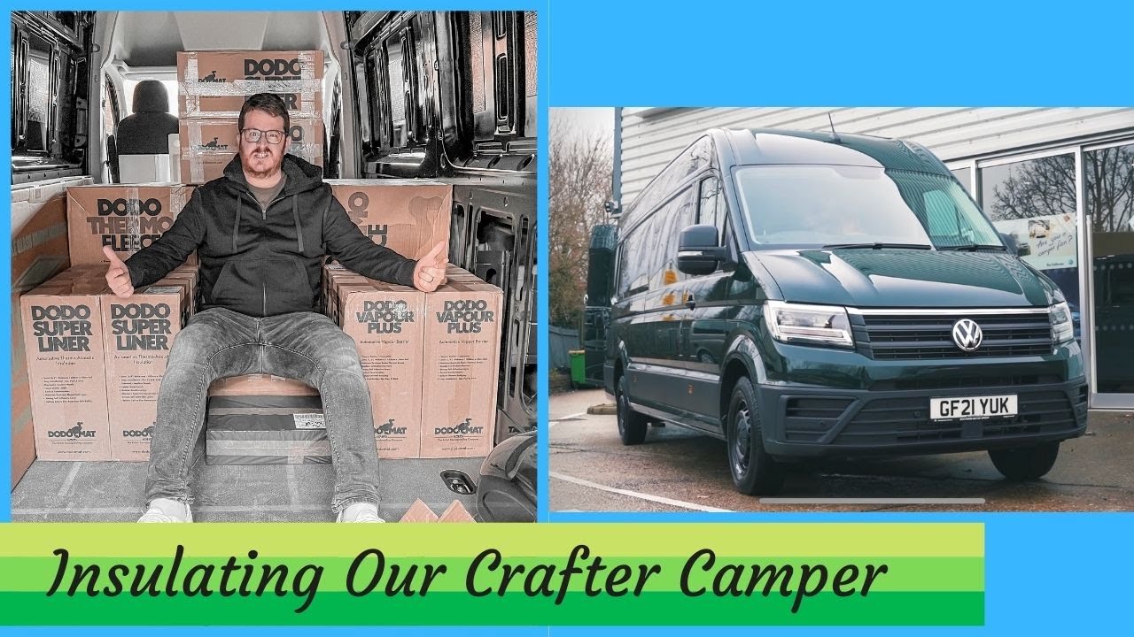 Insulating Our VW Crafter Self Build Camper