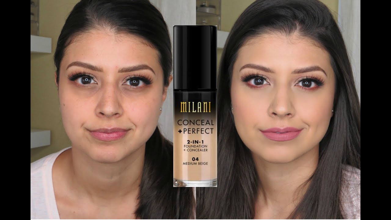 Milani Conceal + Perfect 2-в-1: тональная основа + консилер | Обзор продукта