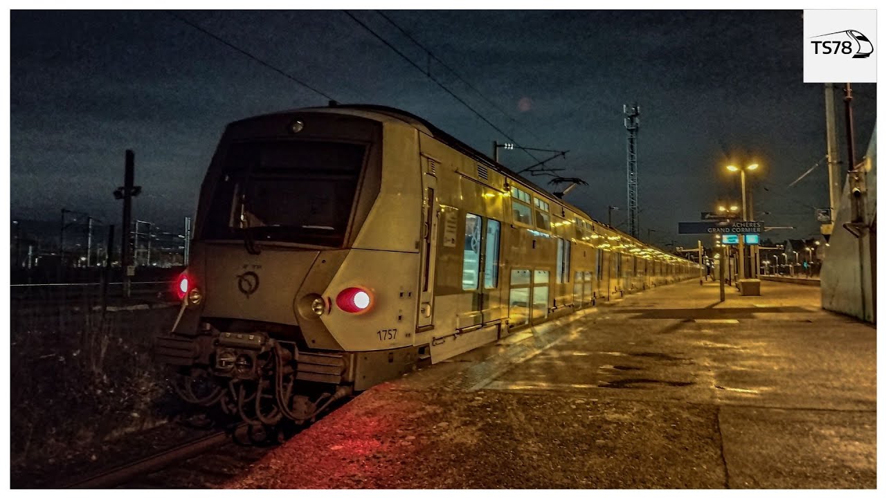 RER, TER & TRANSILIEN à Achères Grand Cormier