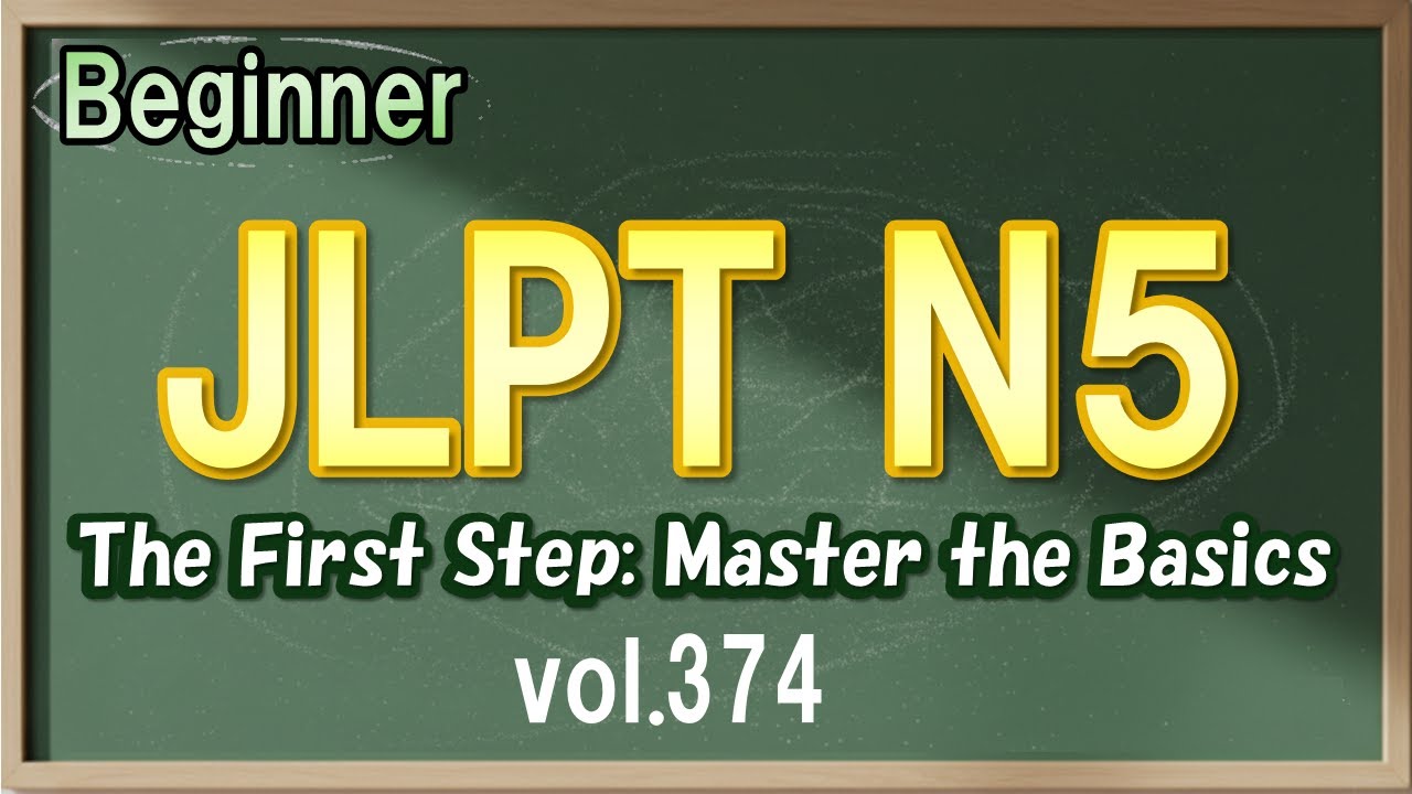 Vol.374: 🐣Beginner Japanese Listening Practice for JLPT N5 - Daily & Business Conversation