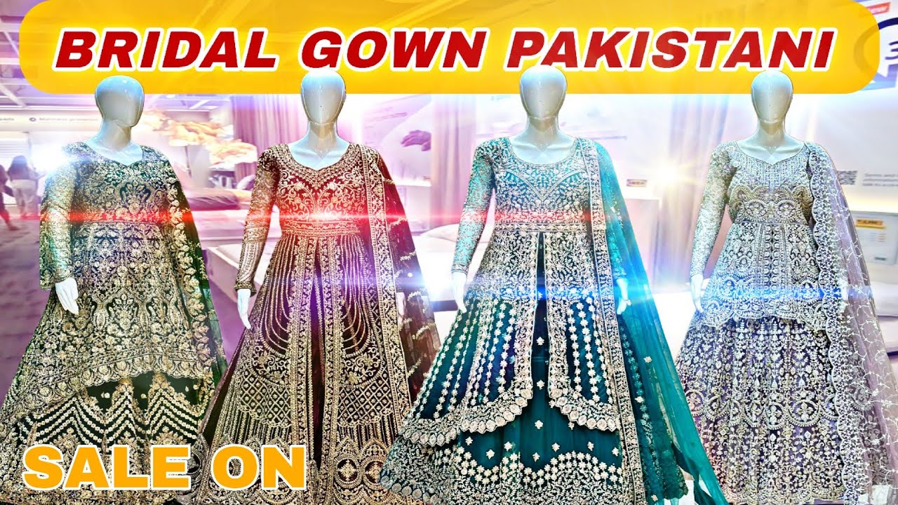 TOP Trending Pakistani Bridal dress Gown 2025 😀 Latest Readymade Collection 