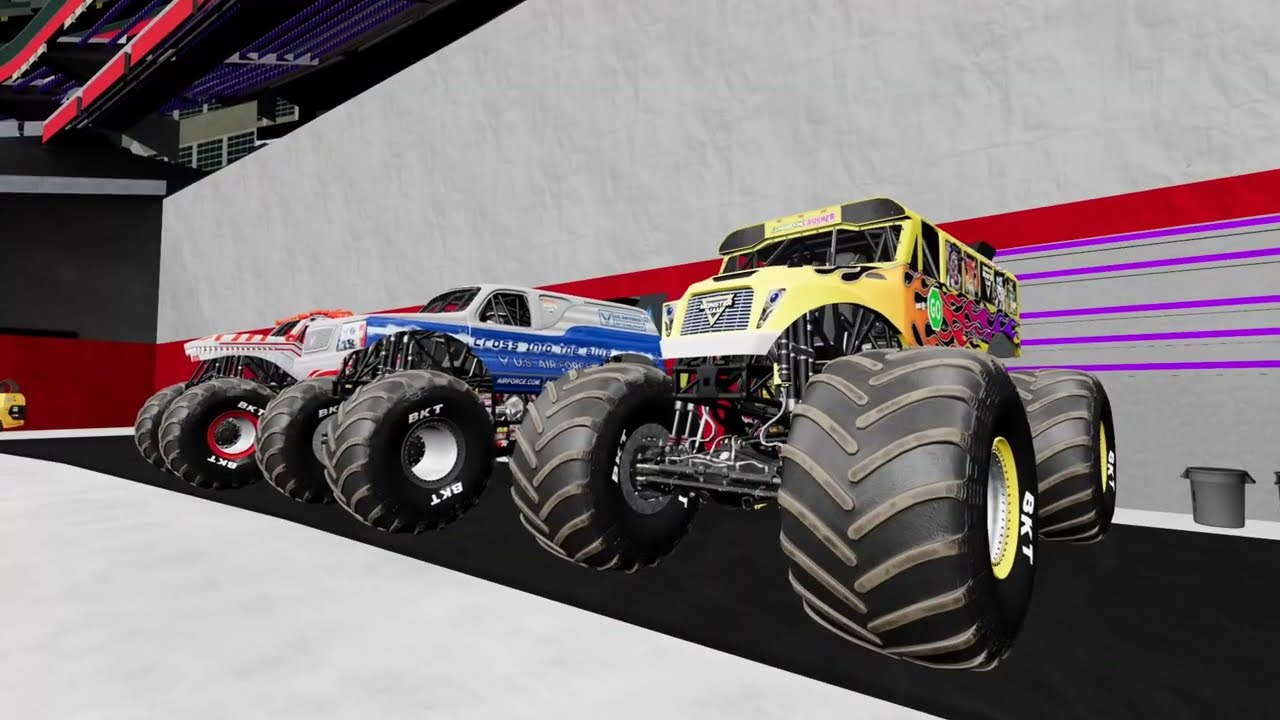 BeamNG.Drive: Monster Jam EP.107 Philadelphia Freestyle #beamngdrive #monsterjam #monstertrucks 
