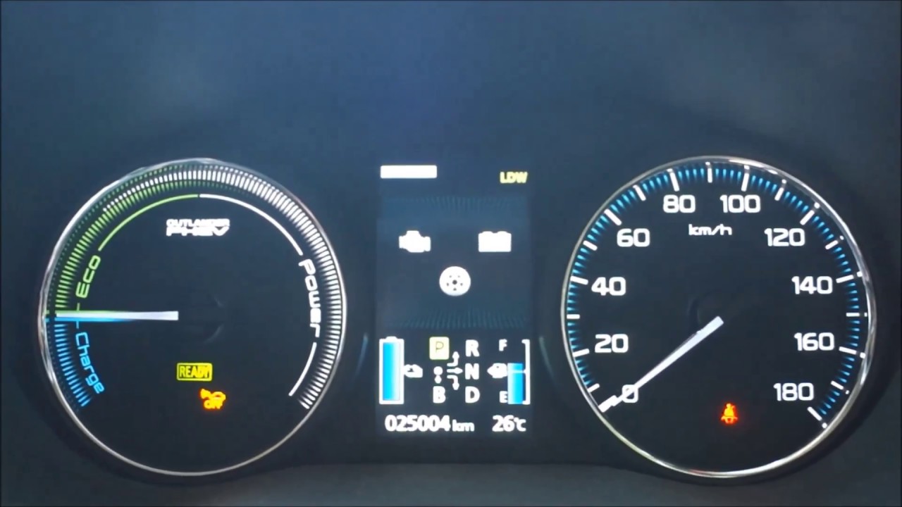 Mitsubishi Outlander PHEV 2014 Часть 1