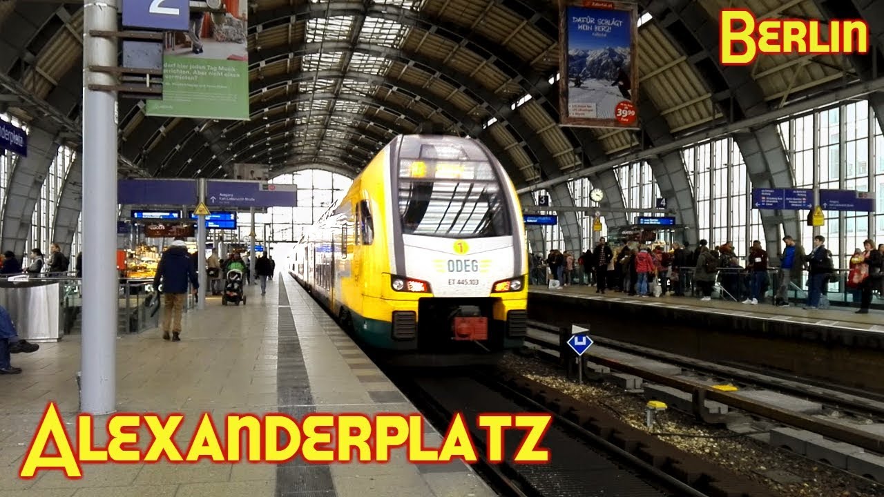 Bahnhof Alexanderplatz : S-Bahn und Regionalbahn Berlin