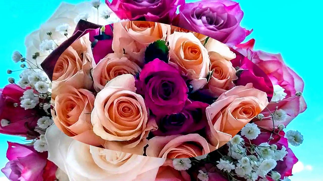 Because of you, beautiful flowers! (HD1080p)